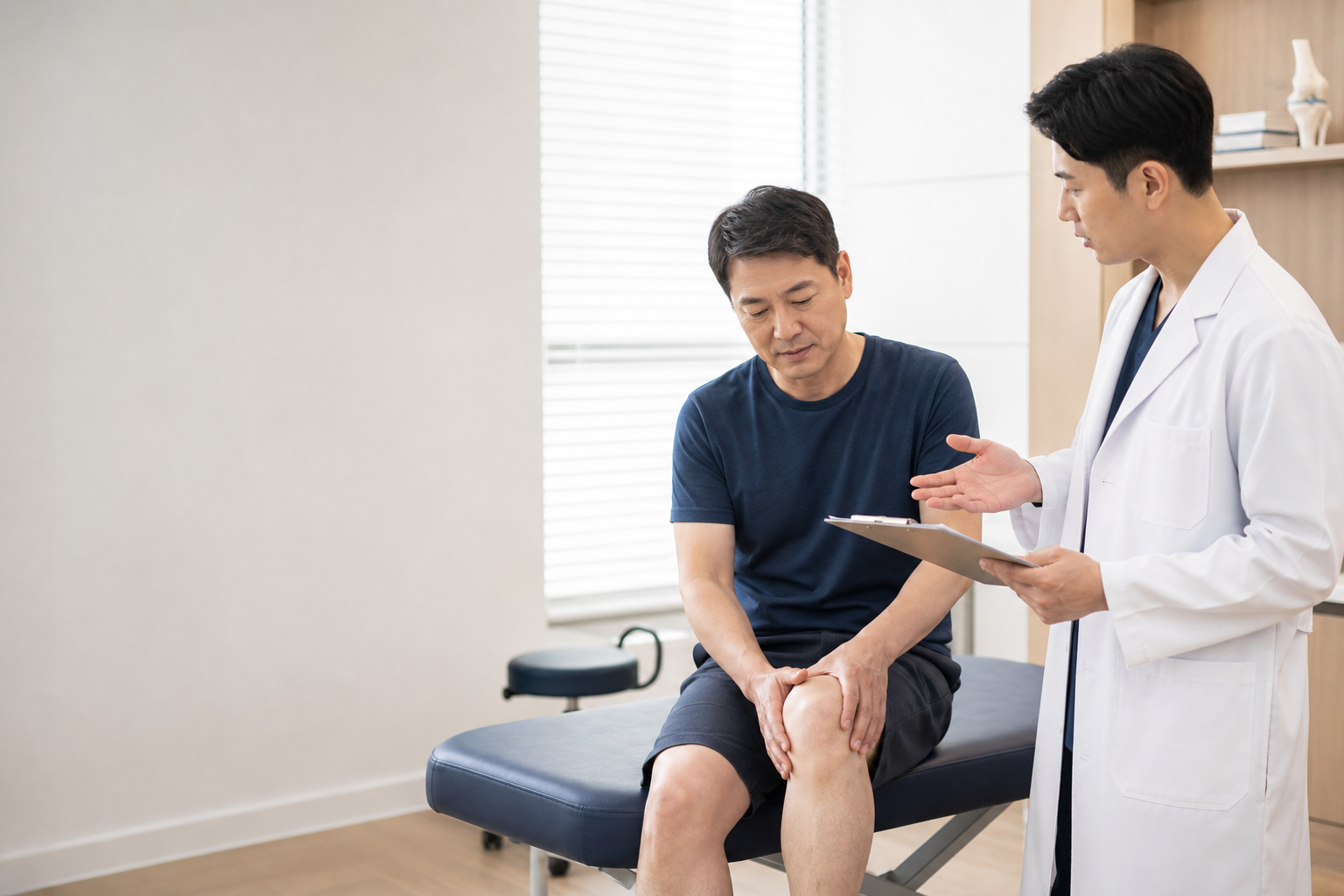 통증이 있을 때 물리치료는 바로 시작해도 괜찮을까요? 상단 이미지